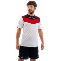 Givova Kit Campo Set Trikot + Shorts rot/schwarz von Givova