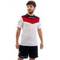 Givova Kit Campo Set Trikot + Shorts rot/schwarz Givova Kit Campo Set Trikot + Shorts rot/schwarz von Givova