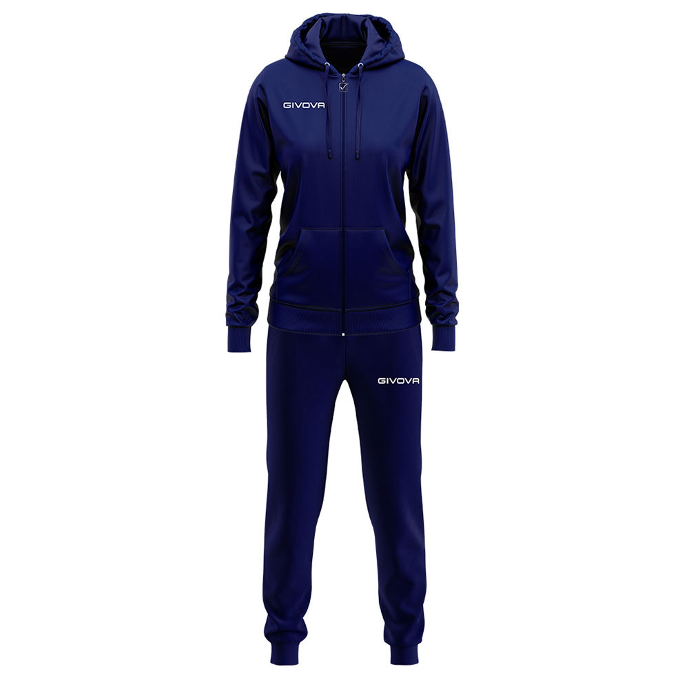 Givova Lady Track Suit Blau 10-12 Years Junge von Givova