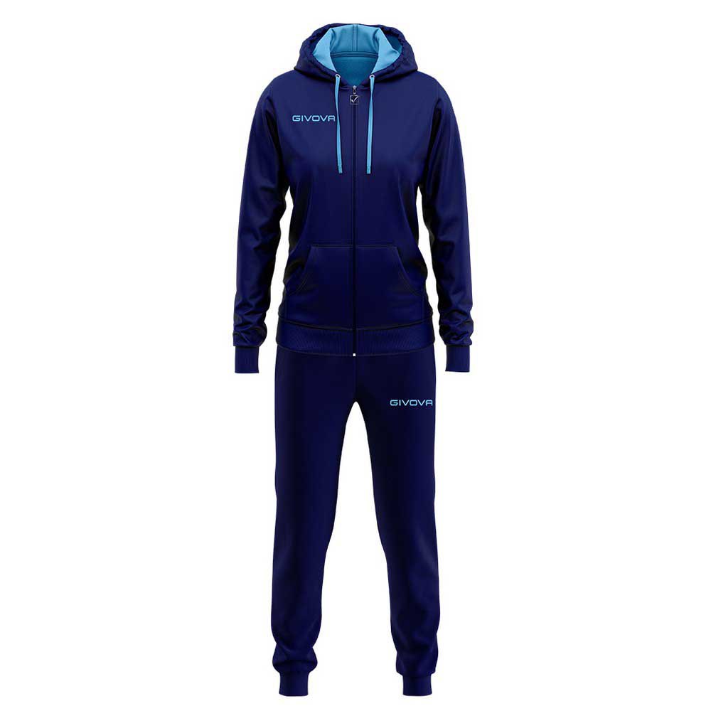 Givova Lady Tracksuit Blau 8-10 Years Frau Givova Lady Tracksuit Blau 8-10 Years Frau von Givova