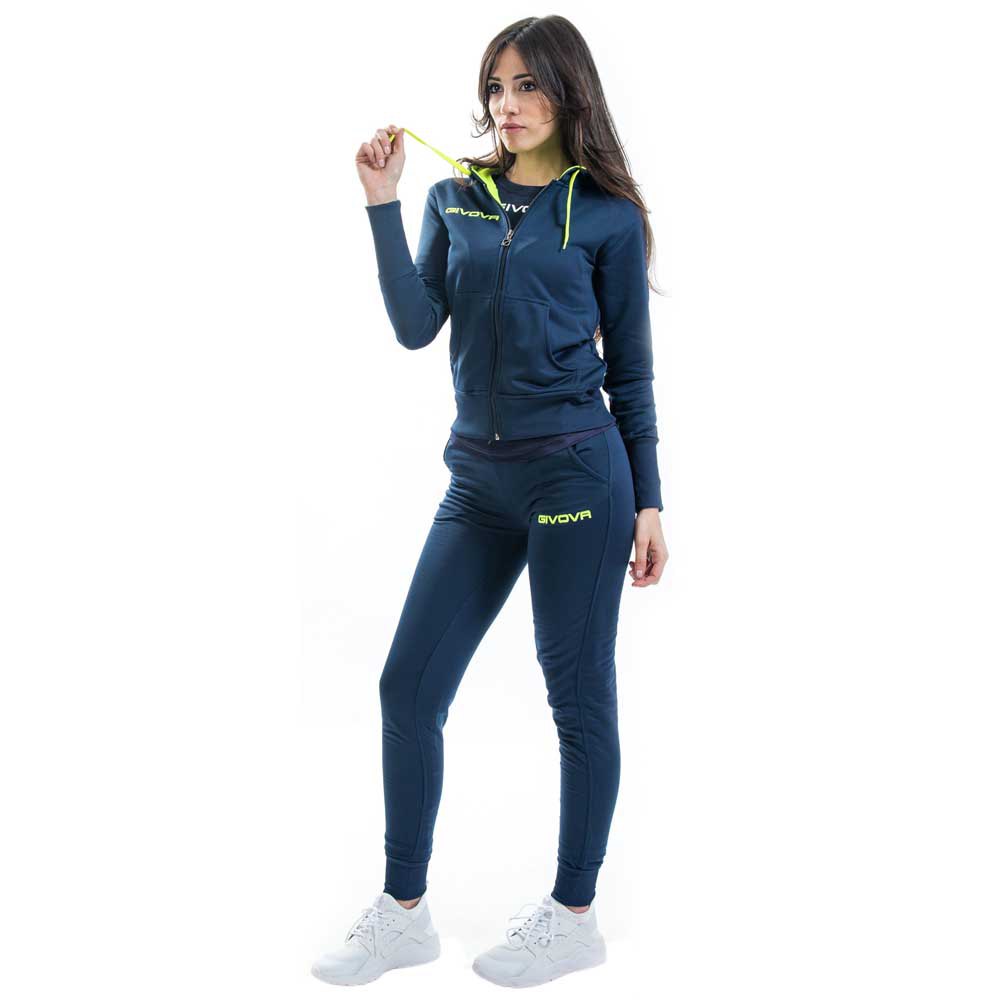 Givova Lady Tracksuit Blau XL Frau Givova Lady Tracksuit Blau XL Frau von Givova