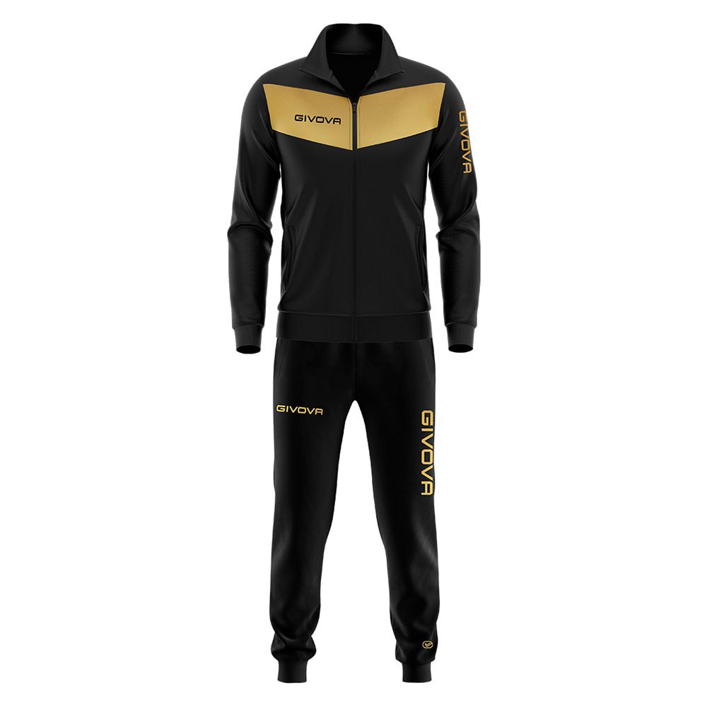 Givova Luxury Visa Tracksuit Schwarz XL Mann Givova Luxury Visa Tracksuit Schwarz XL Mann von Givova