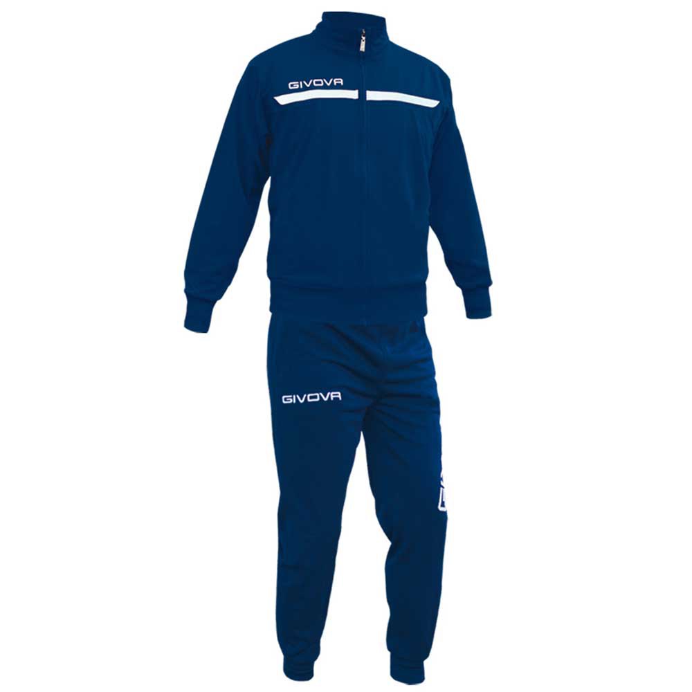 Givova One Track Suit Blau 2XL Mann von Givova