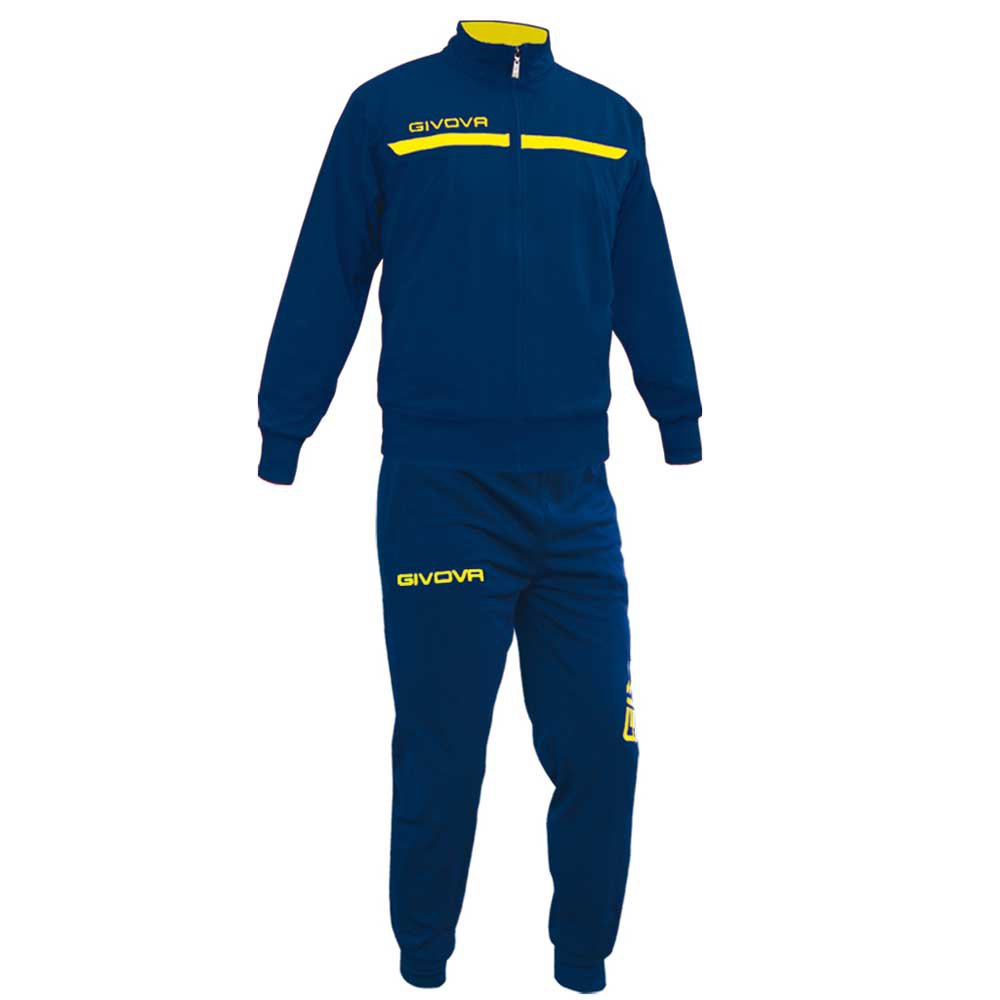 Givova One Track Suit Blau 2XL Mann von Givova