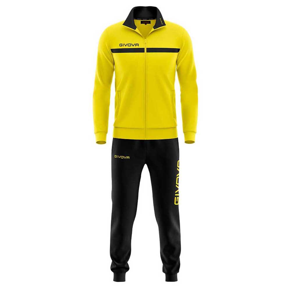 Givova One Tracksuit Gelb,Schwarz 5 Years Junge Givova One Tracksuit Gelb,Schwarz 5 Years Junge von Givova
