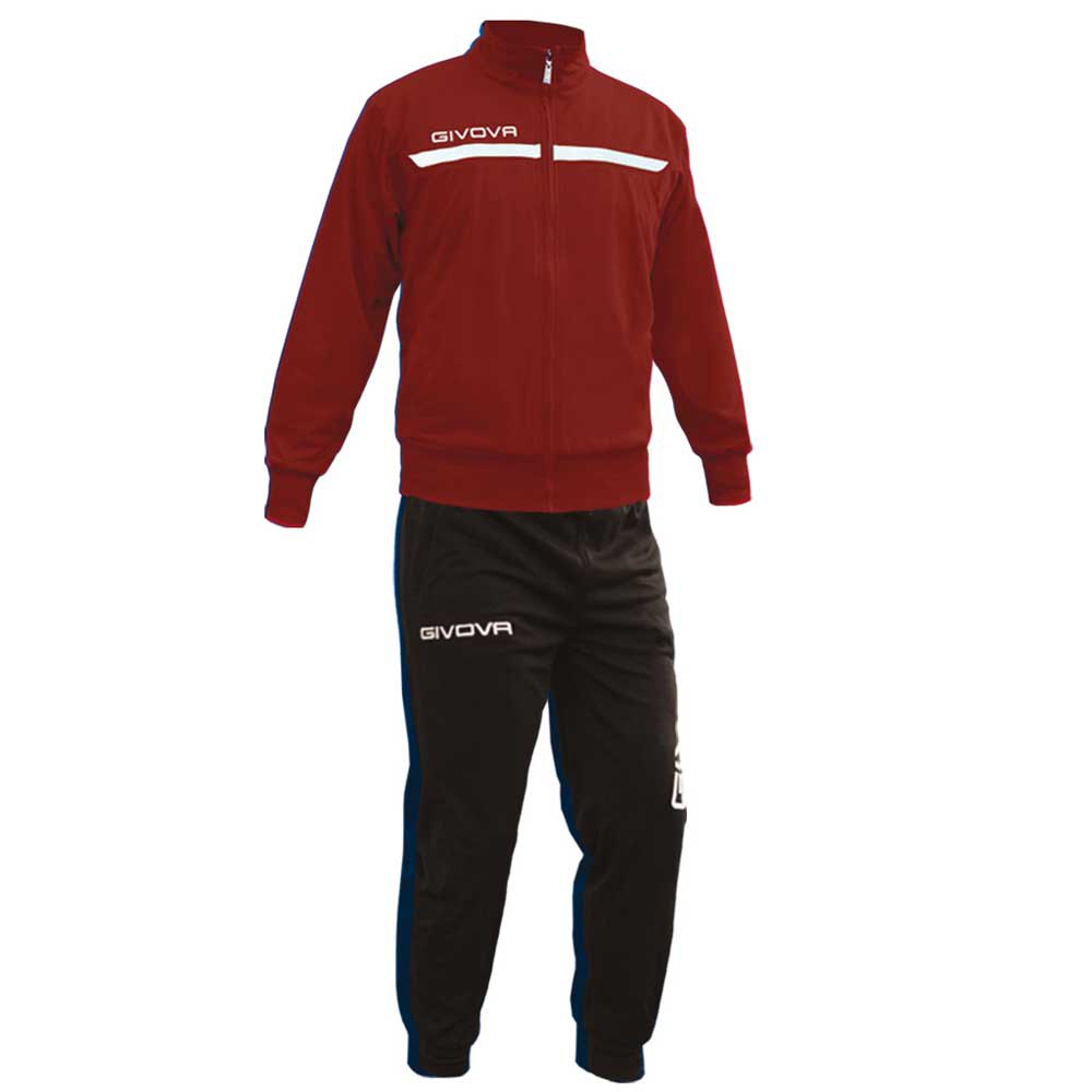 Givova One Track Suit Rot,Schwarz 2XL Mann von Givova