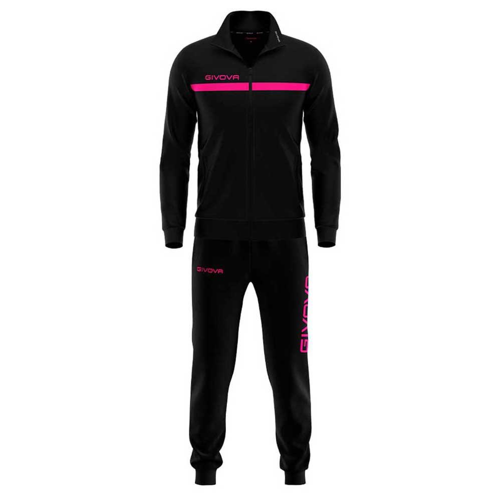 Givova One Tracksuit Schwarz 10-12 Years Mann von Givova