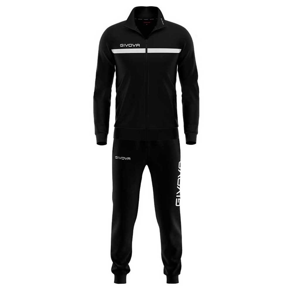 Givova One Tracksuit Schwarz 10-12 Years Mann von Givova