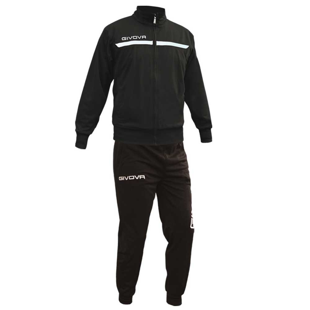 Givova One Tracksuit Schwarz 3XL Mann von Givova