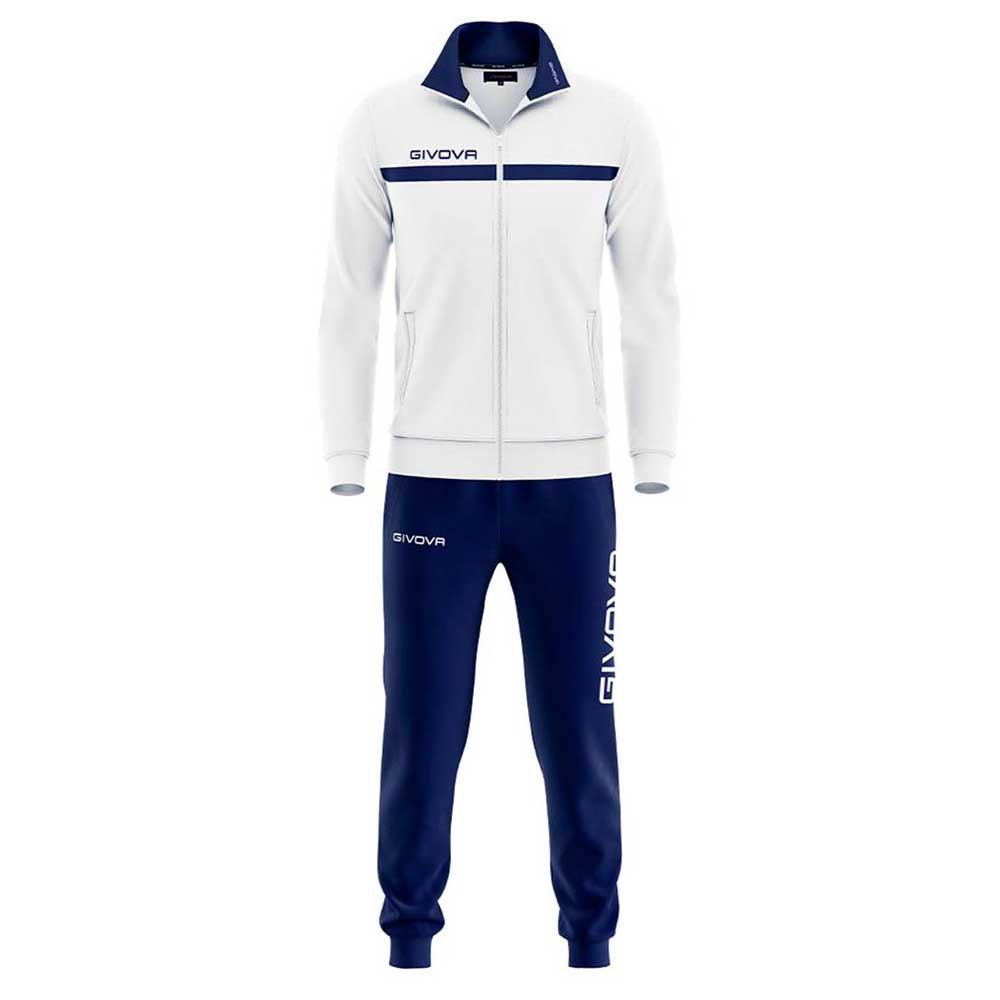 Givova One Tracksuit Weiß,Blau 10-12 Years Mann von Givova