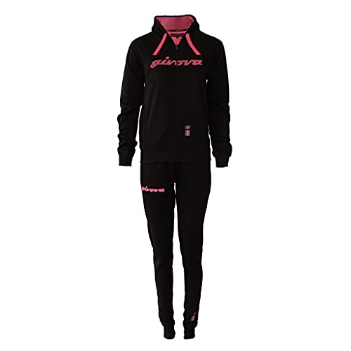 Givova Passen Frau 105 Pailletten,XL,Schwarz/Fuchsia,Frau von Givova