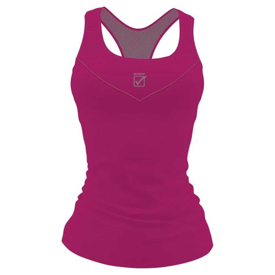 Givova Printed Sleeveless T-shirt Rosa S Frau Givova Printed Sleeveless T-shirt Rosa S Frau von Givova