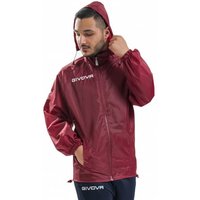 Givova Regenjacke "Rain Basico" dunkelrot Givova Regenjacke "Rain Basico" dunkelrot von Givova