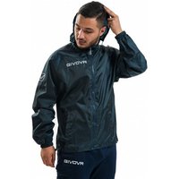 Givova Regenjacke "Rain Basico" navy von Givova