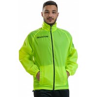 Givova Regenjacke "Rain Basico" neongelb von Givova