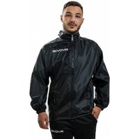 Givova Regenjacke "Rain Basico" schwarz Givova Regenjacke "Rain Basico" schwarz von Givova