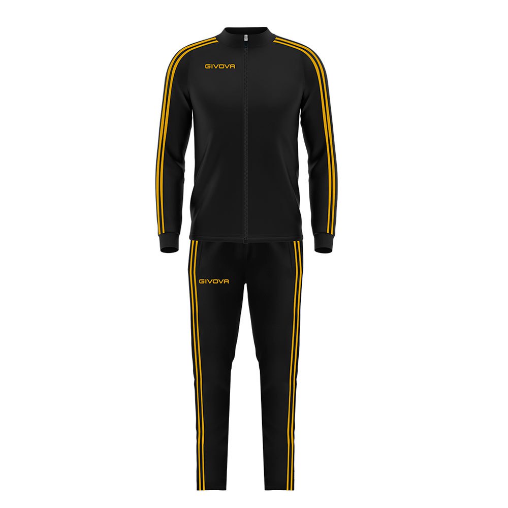 Givova Revolution Summer Track Suit Schwarz L Frau von Givova