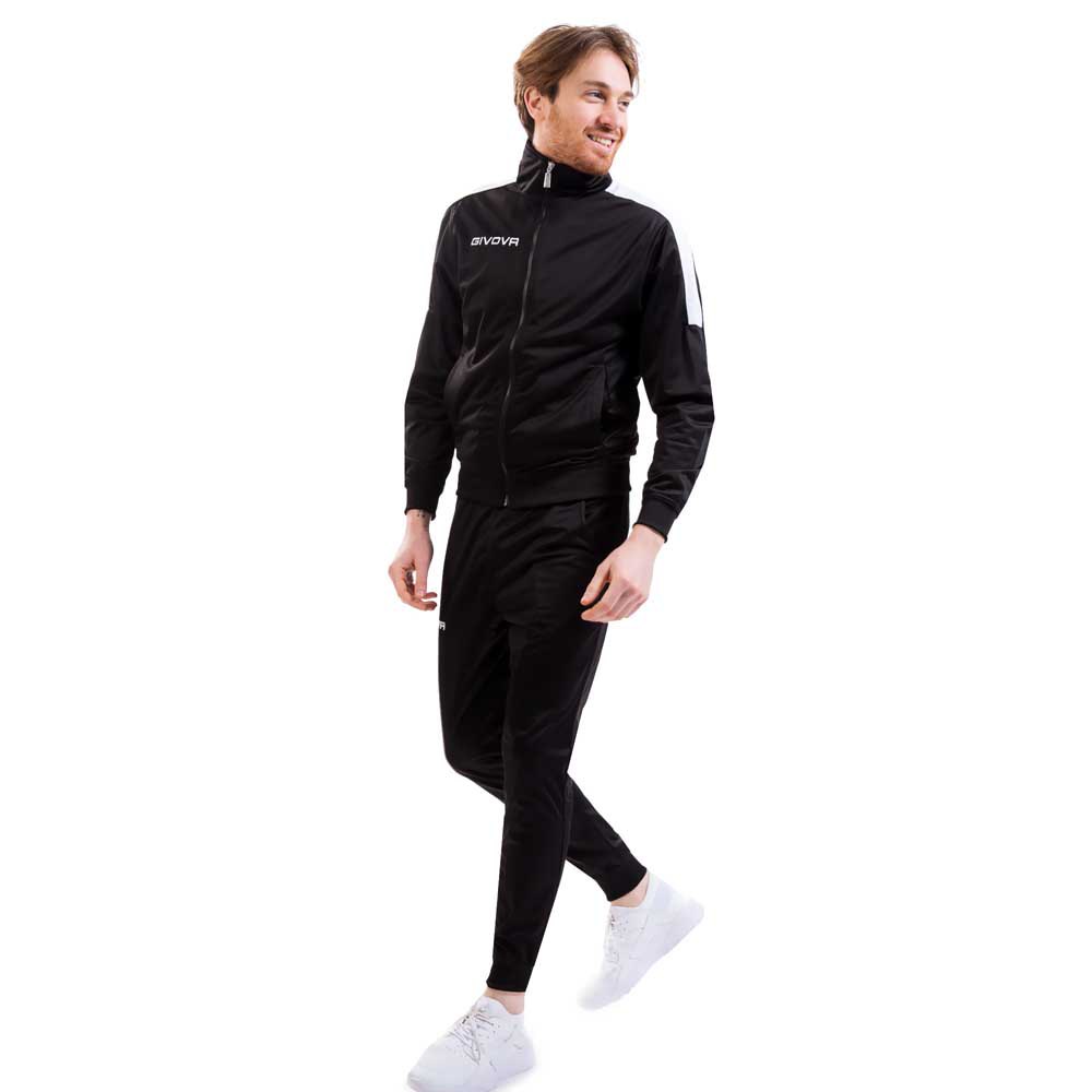 Givova Revolution Tracksuit Schwarz L Mann Givova Revolution Tracksuit Schwarz L Mann von Givova