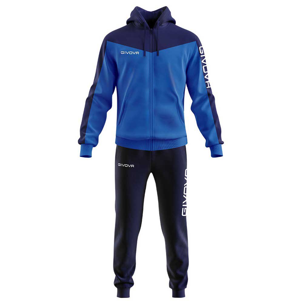 Givova Roma Tracksuit Blau L Mann Givova Roma Tracksuit Blau L Mann von Givova