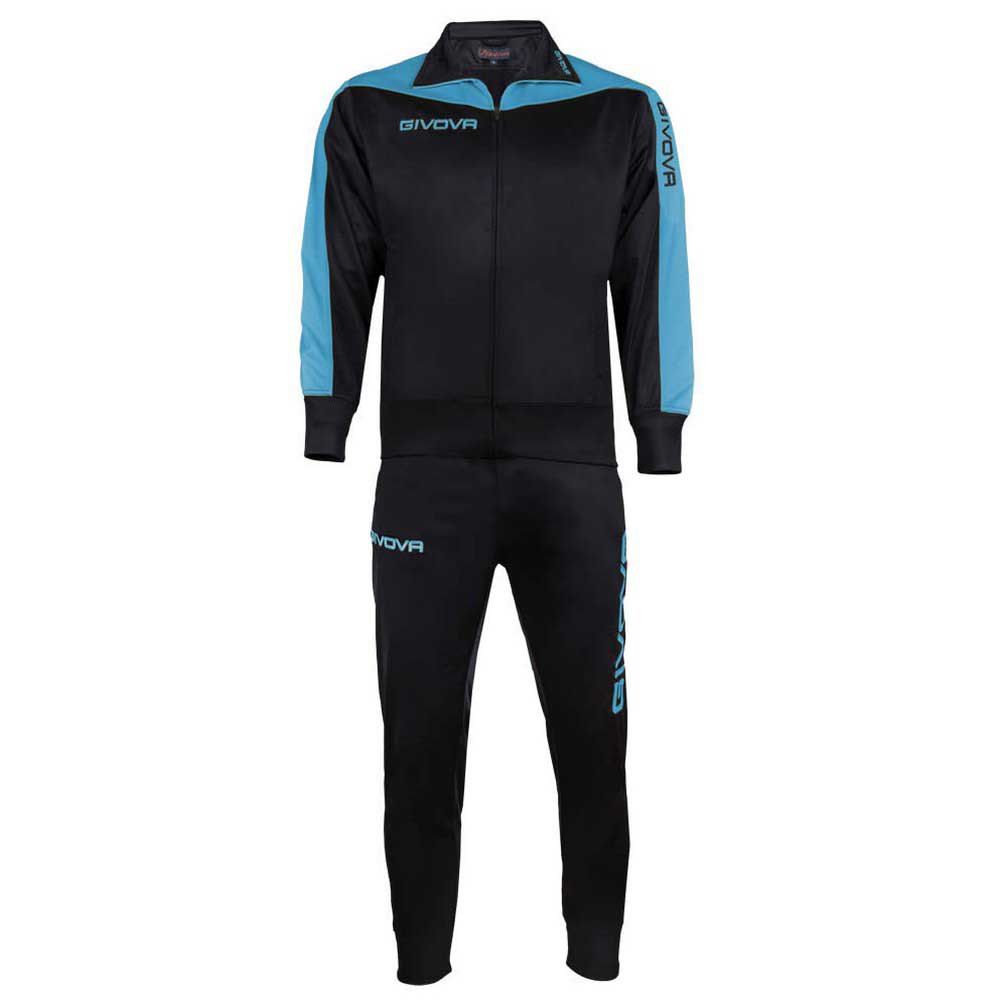 Givova Roma Track Suit Schwarz 2XL Mann von Givova