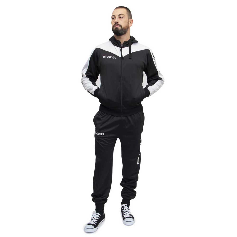 Givova Roma Track Suit Schwarz 5 Years Junge von Givova