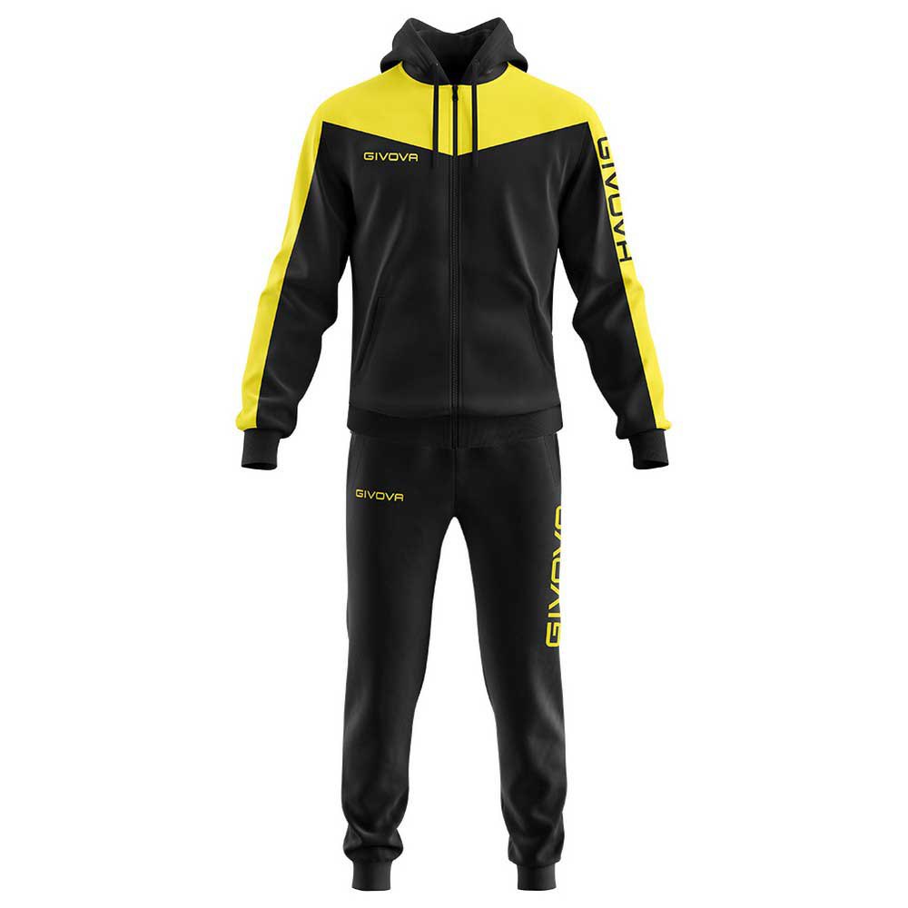 Givova Roma Track Suit Schwarz XL Mann von Givova