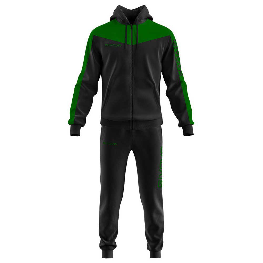 Givova Roma Tracksuit Schwarz 5 Years Junge Givova Roma Tracksuit Schwarz 5 Years Junge von Givova