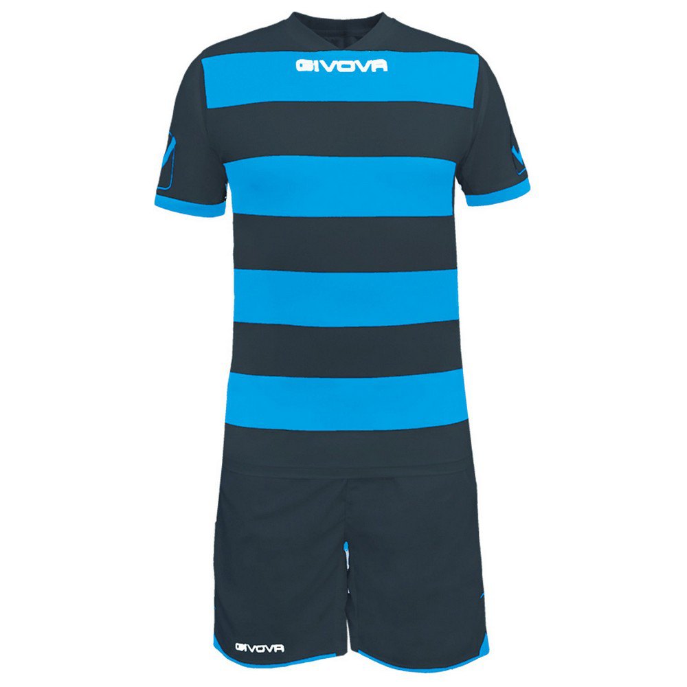Givova Rugby Set Blau,Grau XL Mann von Givova