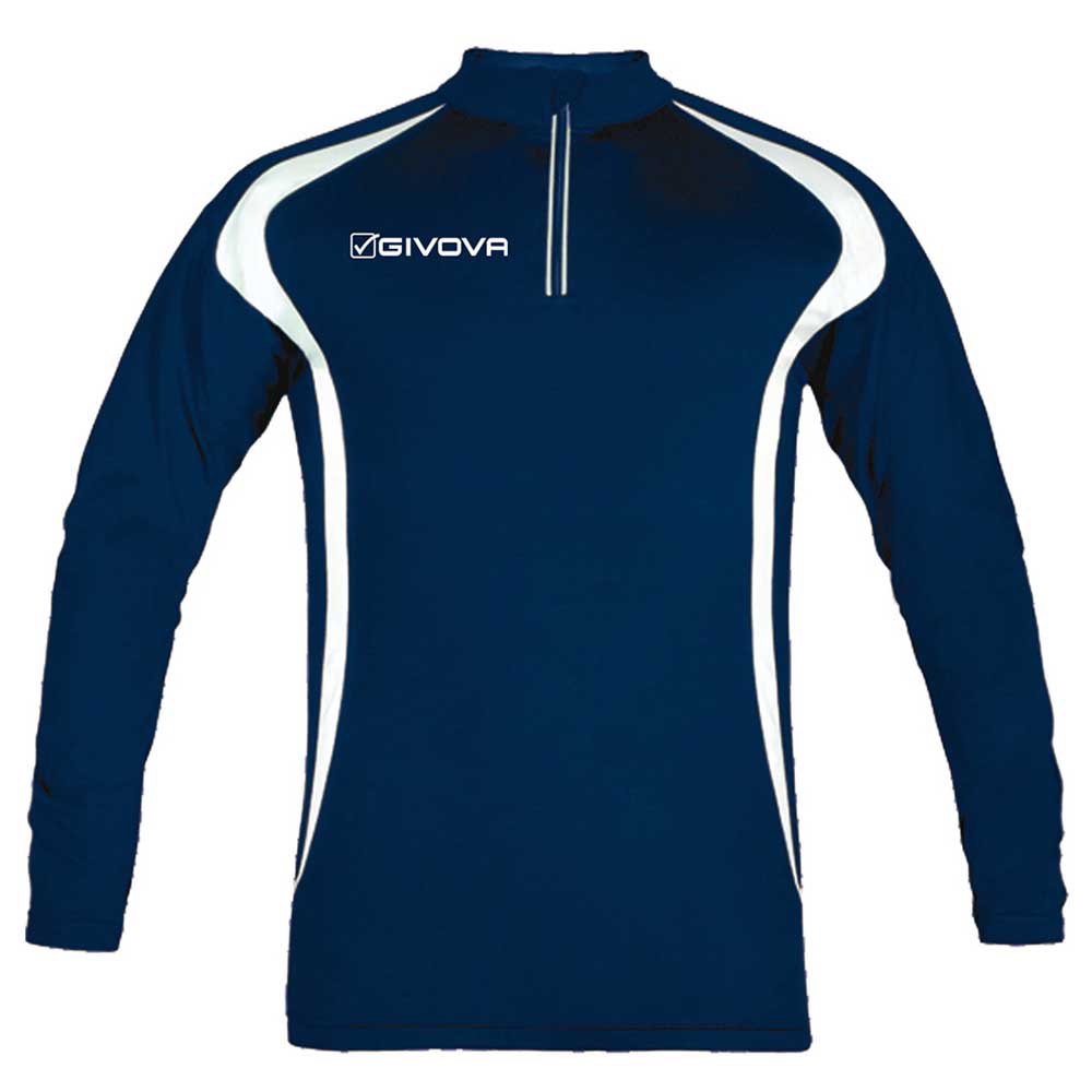 Givova Running Long Sleeve T-shirt Blau 2XL Mann von Givova