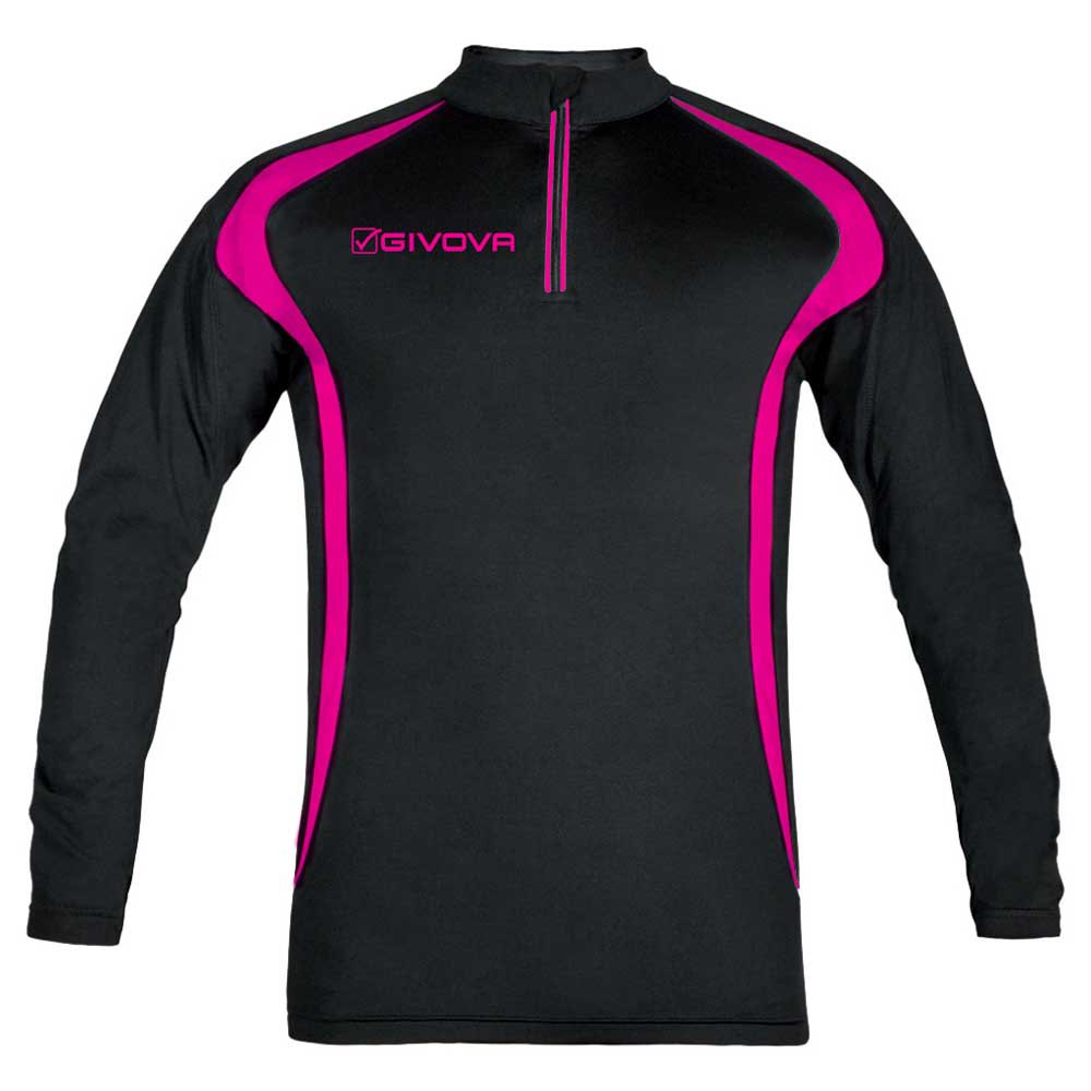 Givova Running Long Sleeve T-shirt Schwarz 2XL Mann von Givova