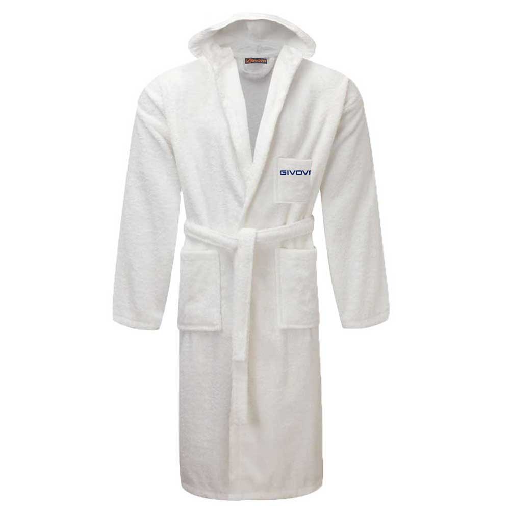 Givova Spugna Cinigliato Bathrobe Weiß 2XL Givova Spugna Cinigliato Bathrobe Weiß 2XL von Givova