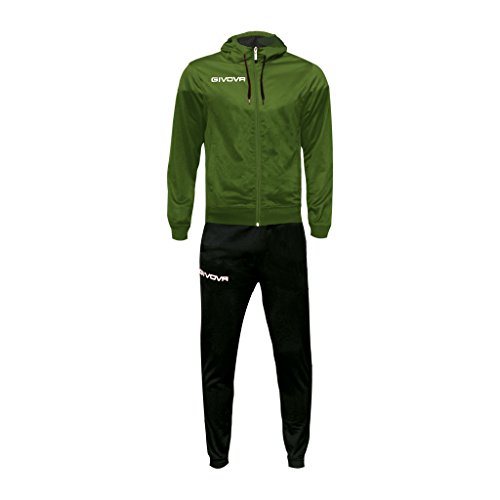 givova TR029, Herren, Verde Militare-Nero, XS von Givova