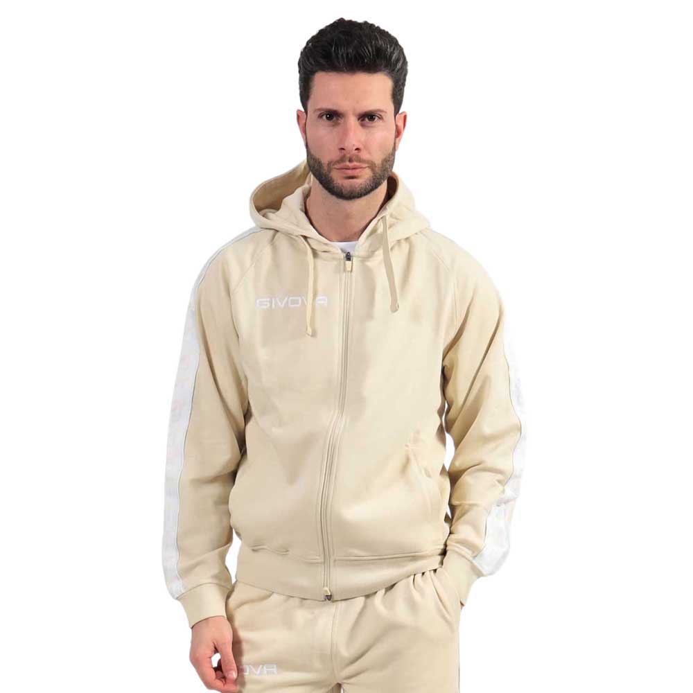 Givova Terry Band Full Zip Sweatshirt L Mann Givova Terry Band Full Zip Sweatshirt L Mann von Givova