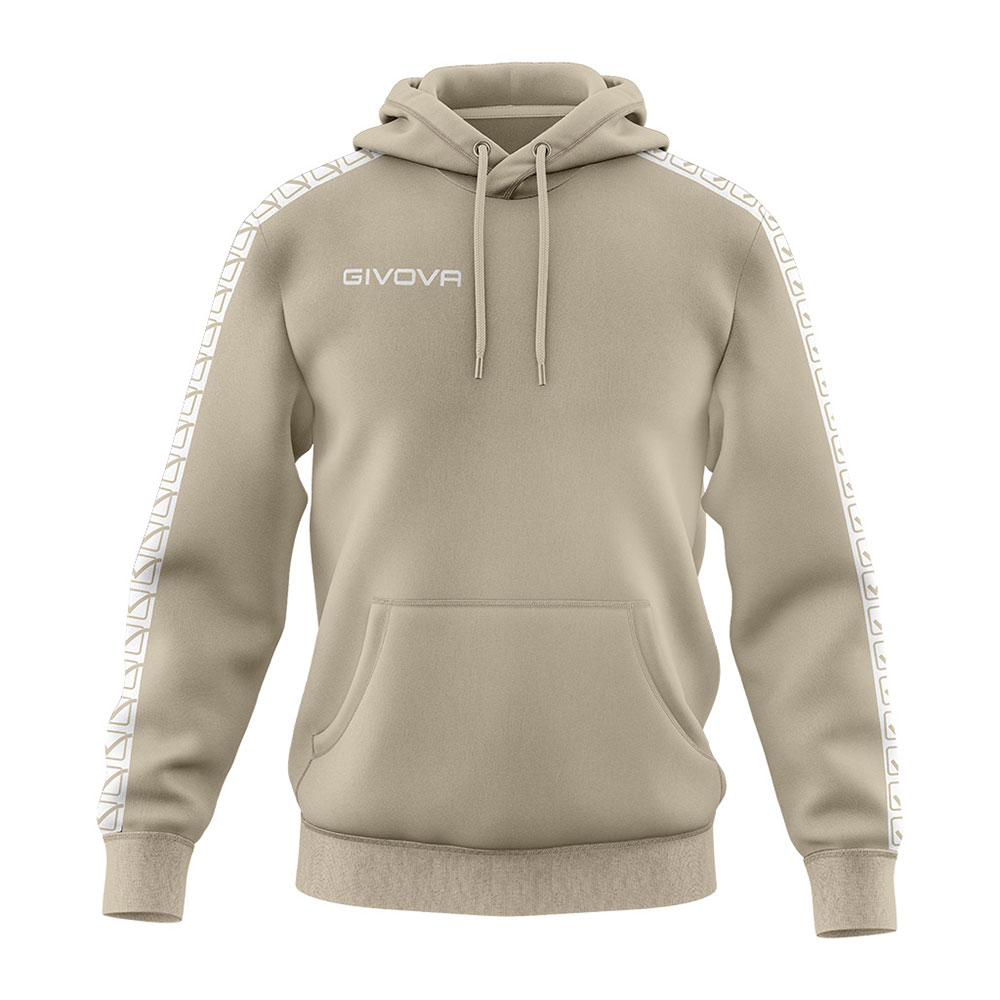 Givova Terry Band Hoodie Beige L Mann von Givova