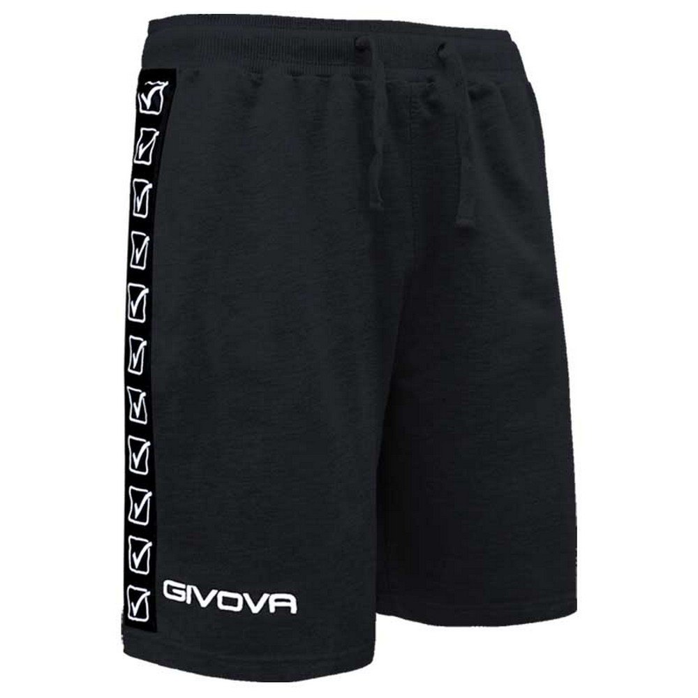 Givova Terry Band Shorts Schwarz 3XL Mann Givova Terry Band Shorts Schwarz 3XL Mann von Givova