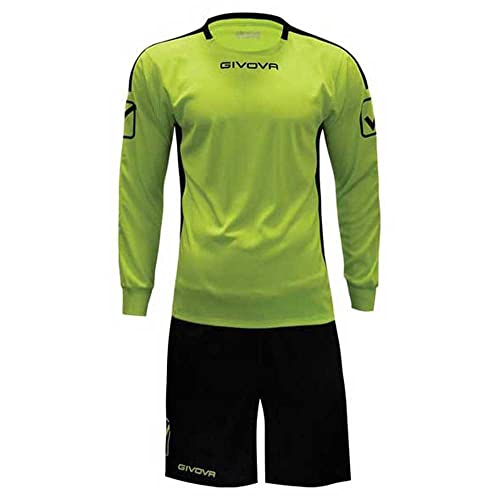 Givova Herren Portiere Hyguana Langshirt, Gelb/Schwarz, XL Givova Herren Portiere Hyguana Langshirt, Gelb/Schwarz, XL von Givova