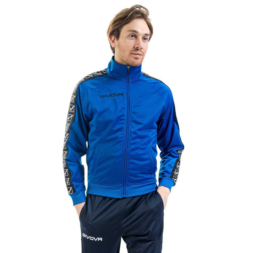 Givova Tricot Band Jacket Blau S Mann Givova Tricot Band Jacket Blau S Mann von Givova