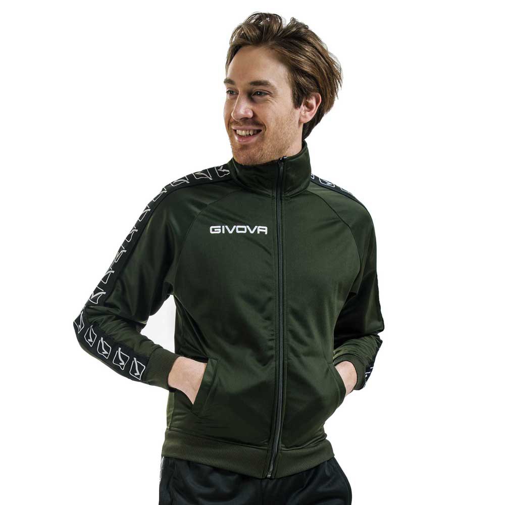 Givova Tricot Band Jacket Grün S Mann Givova Tricot Band Jacket Grün S Mann von Givova