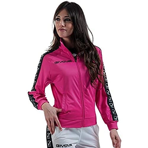 Givova Unisex Tricot Band Jacke, Fuchsia, XL Givova Unisex Tricot Band Jacke, Fuchsia, XL von Givova