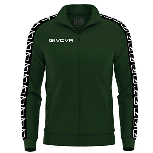 Givova Unisex Tricot Band Jacke, Militärgrün, 2XL, militär-grün, XXL von Givova