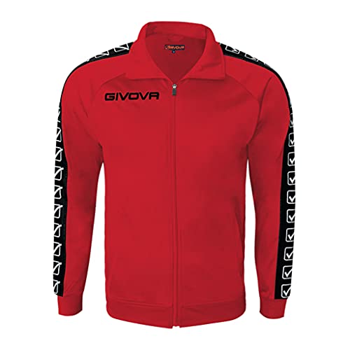 Givova Unisex Tricot Band Jacke, Rot, L, L Givova Unisex Tricot Band Jacke, Rot, L, L von Givova