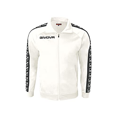 Givova Unisex Tricot Band Jacke, Weiß, M, M von Givova