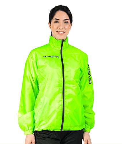 Givova Unisex Win RAIN Jacket Wind, Neongelb, M von Givova
