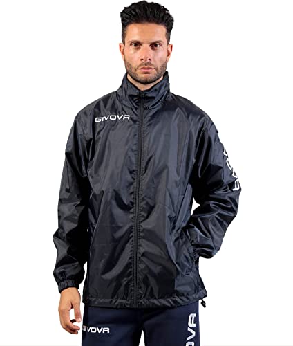 Givova Unisex Win RAIN Jacket Wind, blau, 3XS von Givova