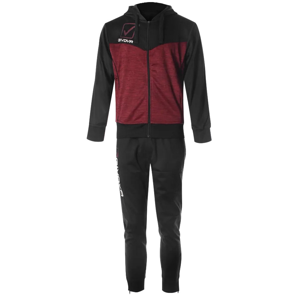 Givova Visa Melange Tracksuit Grau S Mann Givova Visa Melange Tracksuit Grau S Mann von Givova