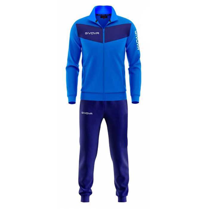 Givova Visa Track Suit Blau,Schwarz 6-8 Years Mann von Givova