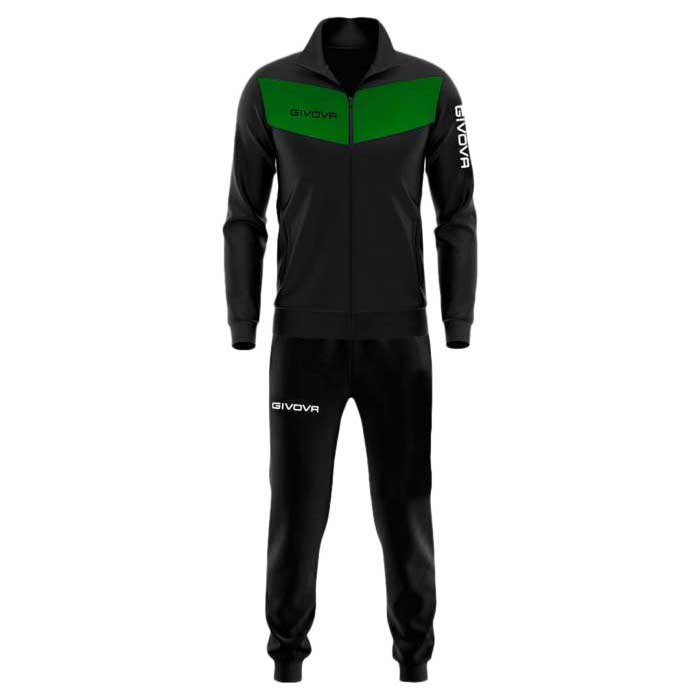 Givova Visa Tracksuit Grün,Schwarz 8-10 Years Junge Givova Visa Tracksuit Grün,Schwarz 8-10 Years Junge von Givova
