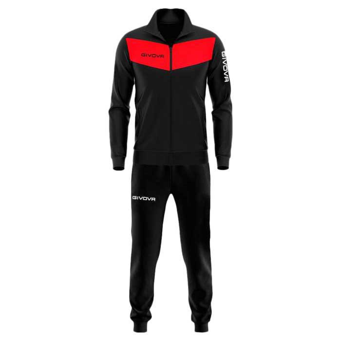 Givova Visa Tracksuit Rot,Schwarz 8-10 Years Junge Givova Visa Tracksuit Rot,Schwarz 8-10 Years Junge von Givova