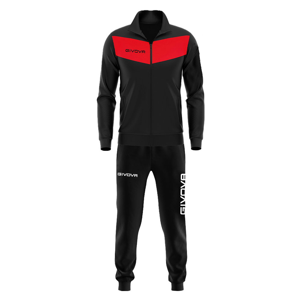 Givova Visa Tracksuit Schwarz 5XL Mann Givova Visa Tracksuit Schwarz 5XL Mann von Givova