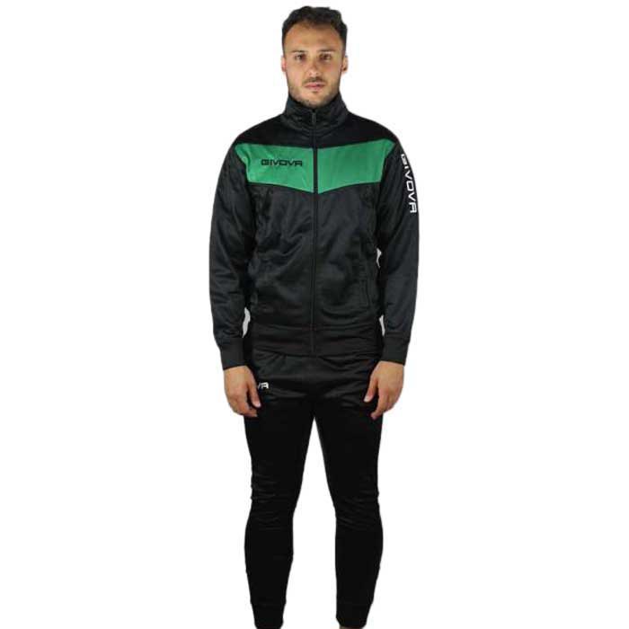 Givova Visa Tracksuit Grün,Schwarz 6-8 Years Junge von Givova